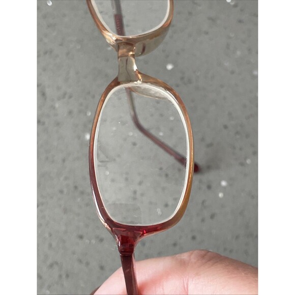 MODERN Speckle Eyeglasses Frames ONLY Purple 46-17-135 Purple/Crystal Full Rim - Picture 10 of 11